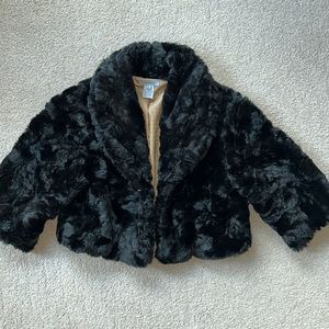 Fun Fur jacket. Mac & Jac faux fur cropped jacket SUPER FAST SHIPPING